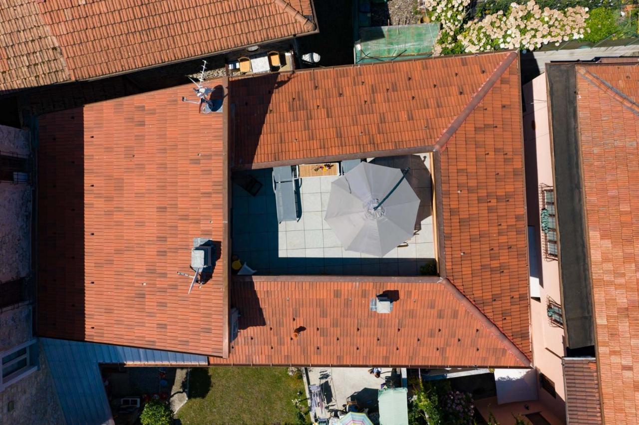 La Terrazza Sul Lago Lezzeno Exterior foto