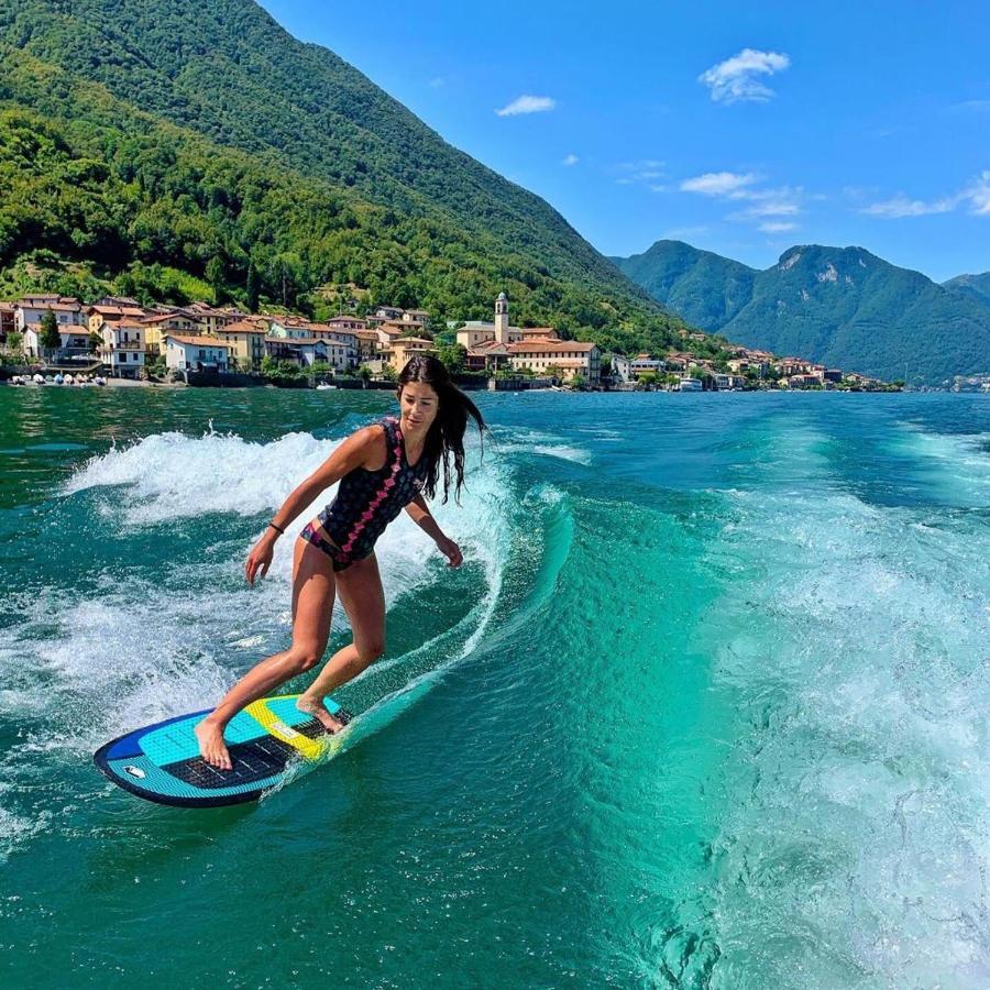 La Terrazza Sul Lago Lezzeno Exterior foto